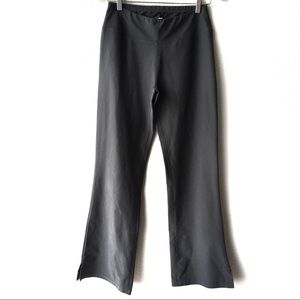 Lucy Tech Gray Yoga Pants Flare Leg Stretch